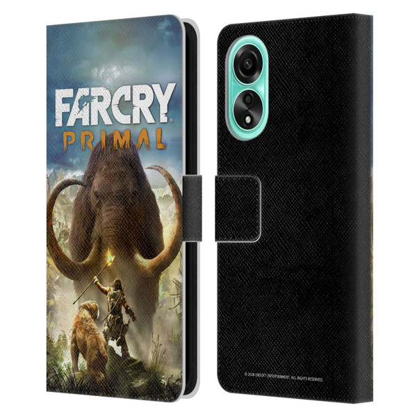 Far Cry Primal Key Art Pack Shot Leather Book Wallet Case Cover For OPPO A78 5G