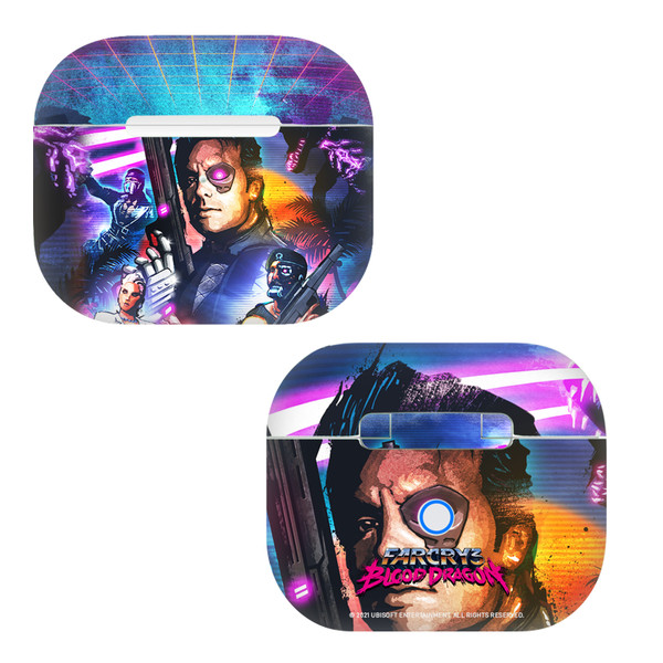 Far Cry 3 Blood Dragon Key Art Cover Vinyl Sticker Skin Decal Cover for Apple AirPods 3 3rd Gen Charging Case