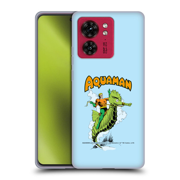 Aquaman DC Comics Fast Fashion Storm Soft Gel Case for Motorola Moto Edge 40