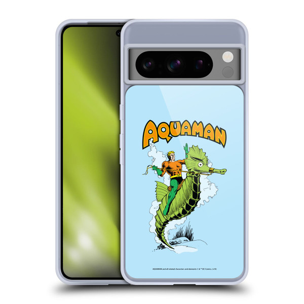 Aquaman DC Comics Fast Fashion Storm Soft Gel Case for Google Pixel 8 Pro