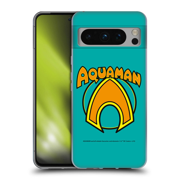Aquaman DC Comics Logo Classic Soft Gel Case for Google Pixel 8 Pro