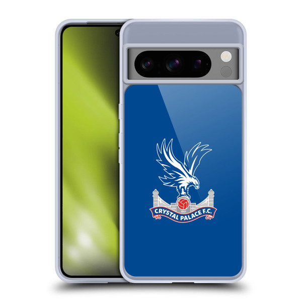 Crystal Palace FC Crest Plain Soft Gel Case for Google Pixel 8 Pro