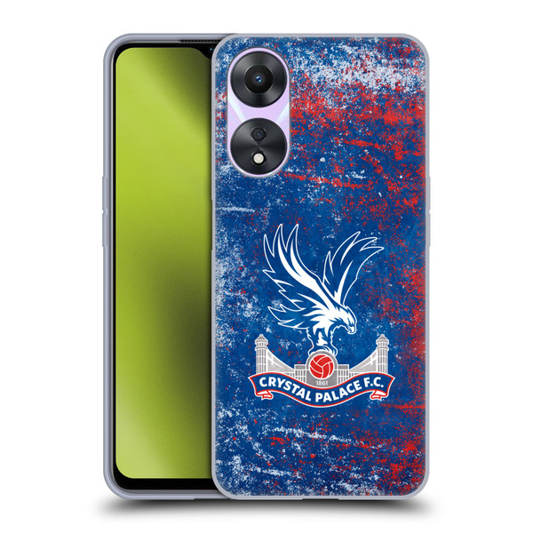 Crystal Palace FC Crest Distressed Soft Gel Case for OPPO A78 5G