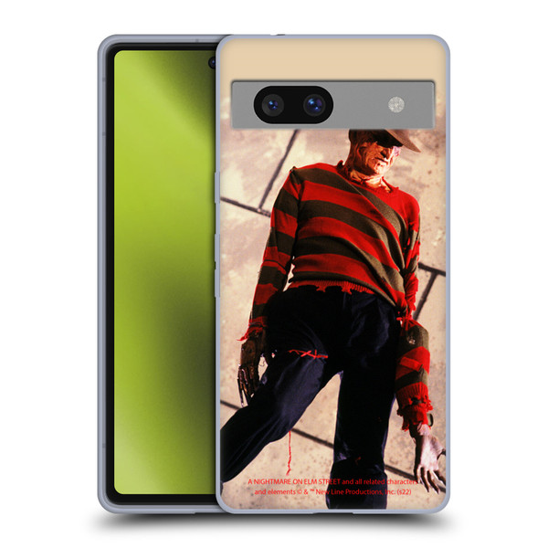 A Nightmare On Elm Street: The Dream Child Graphics Freddy Soft Gel Case for Google Pixel 7a