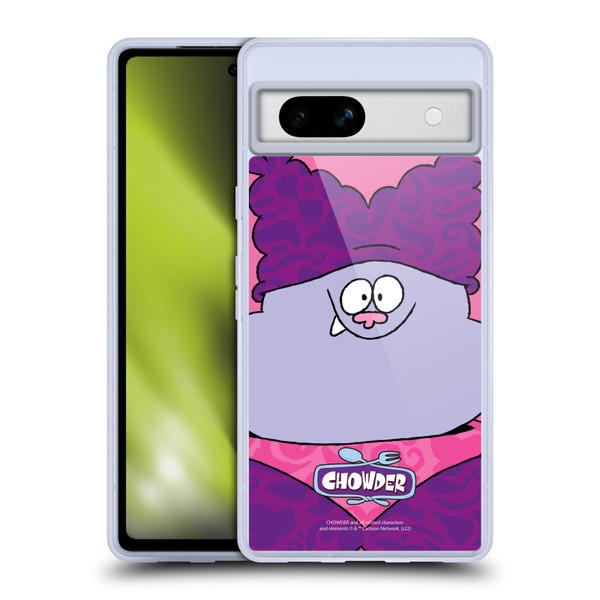 Chowder: Animated Series Graphics Full Face Soft Gel Case for Google Pixel 7a