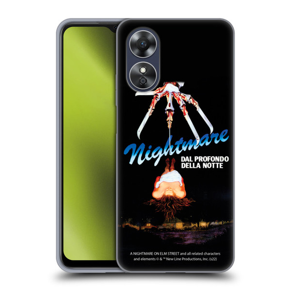 A Nightmare On Elm Street (1984) Graphics Nightmare Soft Gel Case for OPPO A17