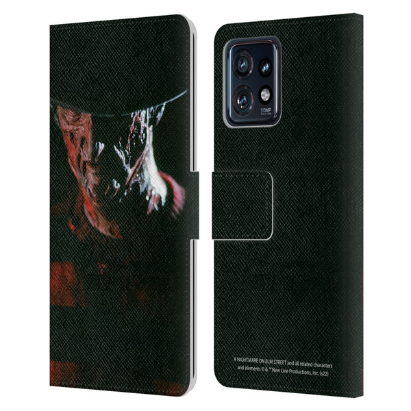 A Nightmare On Elm Street (1984) Graphics Freddy Leather Book Wallet Case Cover For Motorola Moto Edge 40 Pro