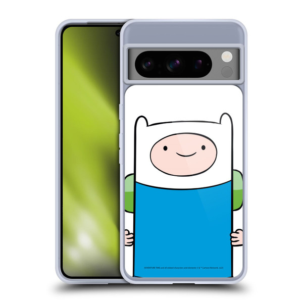Adventure Time Graphics Finn The Human Soft Gel Case for Google Pixel 8 Pro