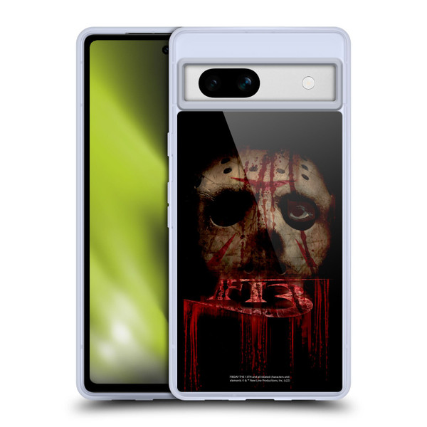 Friday the 13th 2009 Graphics Jason Voorhees Soft Gel Case for Google Pixel 7a