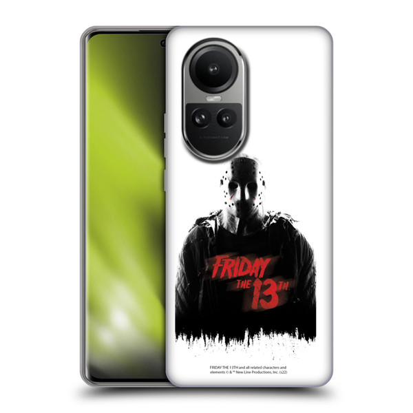Friday the 13th 2009 Graphics Jason Voorhees Key Art Soft Gel Case for OPPO Reno10 5G / Reno10 Pro 5G