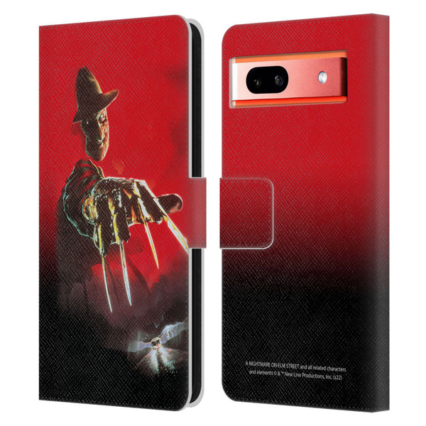 A Nightmare On Elm Street: Freddy's Dead Graphics Poster 2 Leather Book Wallet Case Cover For Google Pixel 7a
