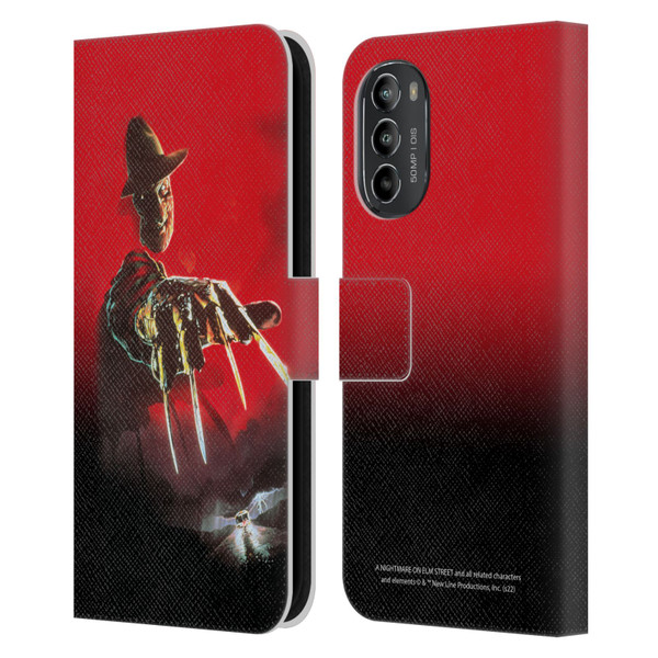A Nightmare On Elm Street: Freddy's Dead Graphics Poster 2 Leather Book Wallet Case Cover For Motorola Moto G82 5G