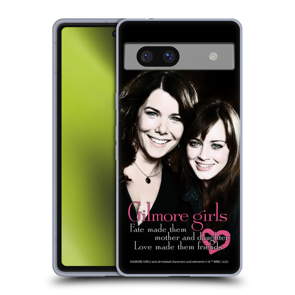 Gilmore Girls Graphics Fate Made Them Soft Gel Case for Google Pixel 7a