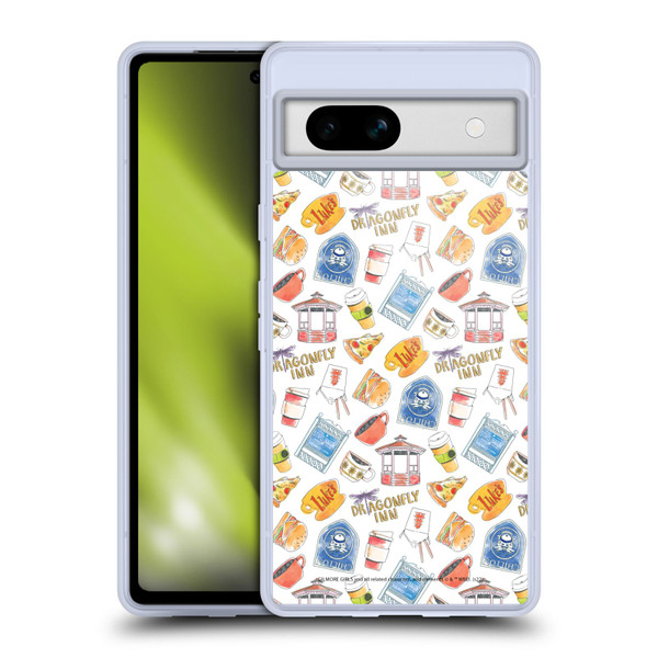 Gilmore Girls Graphics Icons Soft Gel Case for Google Pixel 7a