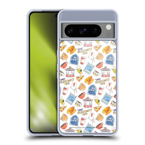 Gilmore Girls Graphics Icons Soft Gel Case for Google Pixel 8 Pro