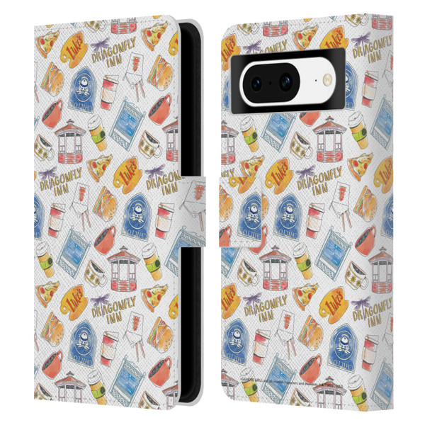Gilmore Girls Graphics Icons Leather Book Wallet Case Cover For Google Pixel 8