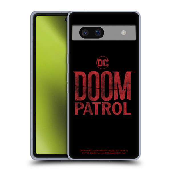 Doom Patrol Graphics Logo Soft Gel Case for Google Pixel 7a