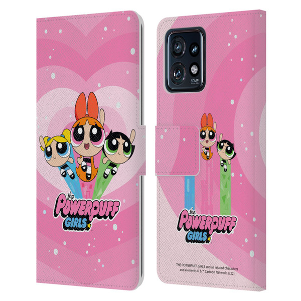The Powerpuff Girls Graphics Group Leather Book Wallet Case Cover For Motorola Moto Edge 40 Pro