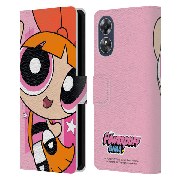 The Powerpuff Girls Graphics Blossom Leather Book Wallet Case Cover For OPPO A17