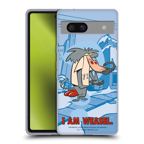 I Am Weasel. Graphics What Is It I.R Soft Gel Case for Google Pixel 7a