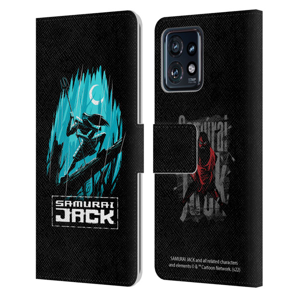Samurai Jack Graphics Season 5 Poster Leather Book Wallet Case Cover For Motorola Moto Edge 40 Pro