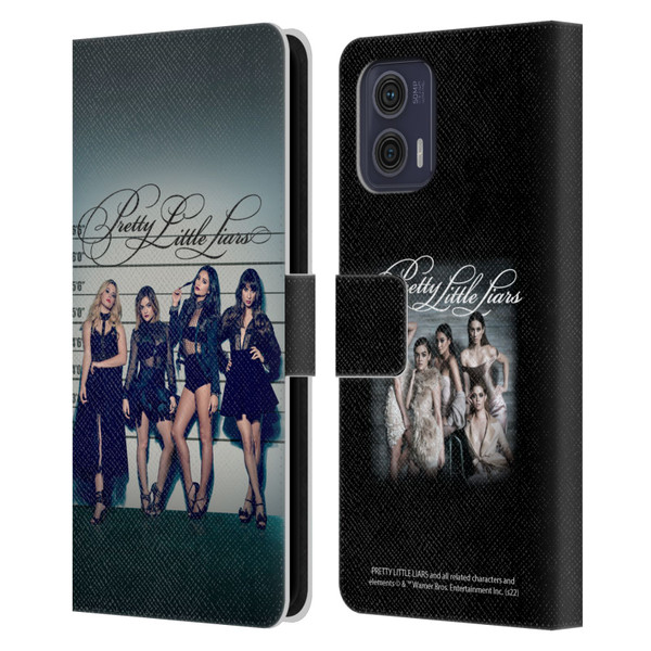 Pretty Little Liars Graphics Season 7 Poster Leather Book Wallet Case Cover For Motorola Moto G73 5G