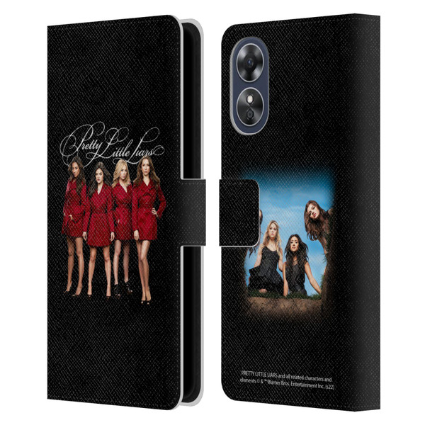 Pretty Little Liars Graphics Characters Leather Book Wallet Case Cover For OPPO A17