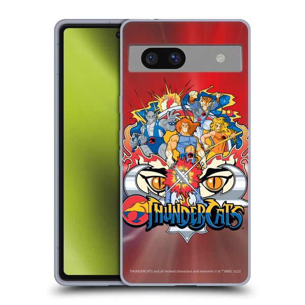 Thundercats Graphics Characters Soft Gel Case for Google Pixel 7a