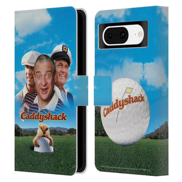 Caddyshack Graphics Poster Leather Book Wallet Case Cover For Google Pixel 8
