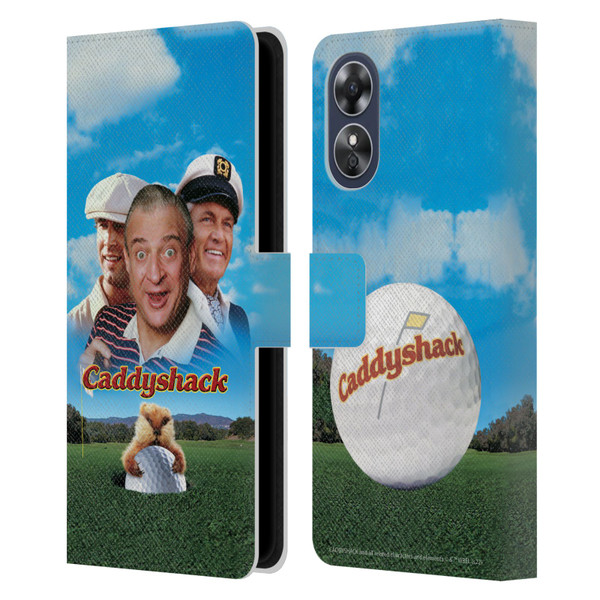 Caddyshack Graphics Poster Leather Book Wallet Case Cover For OPPO A17