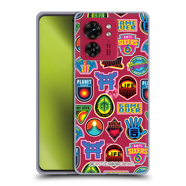 Ready Player One Graphics Collage Soft Gel Case for Motorola Moto Edge 40