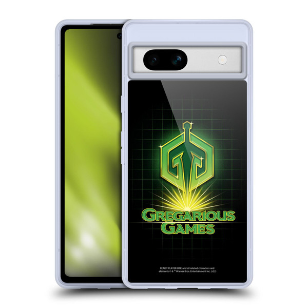 Ready Player One Graphics Logo Soft Gel Case for Google Pixel 7a
