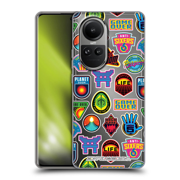 Ready Player One Graphics Collage Soft Gel Case for OPPO Reno10 5G / Reno10 Pro 5G