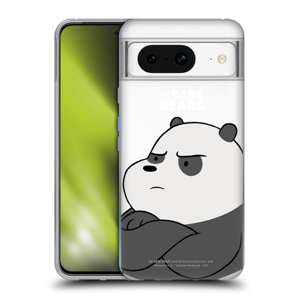 We Bare Bears Character Art Panda Soft Gel Case for Google Pixel 8