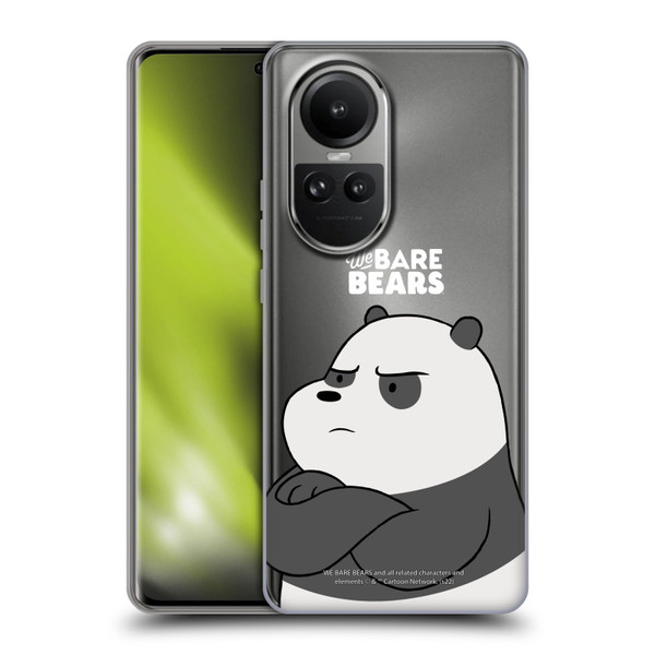 We Bare Bears Character Art Panda Soft Gel Case for OPPO Reno10 5G / Reno10 Pro 5G