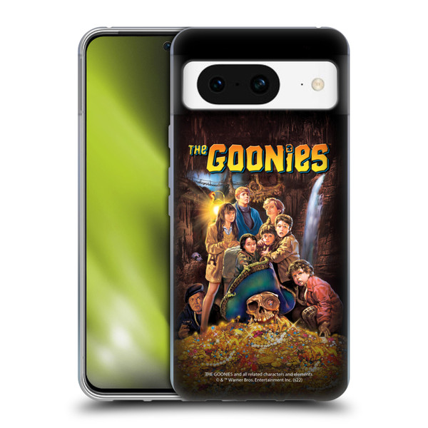 The Goonies Graphics Poster Soft Gel Case for Google Pixel 8