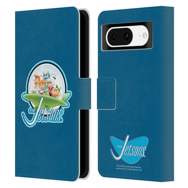 The Jetsons Graphics Logo Leather Book Wallet Case Cover For Google Pixel 8
