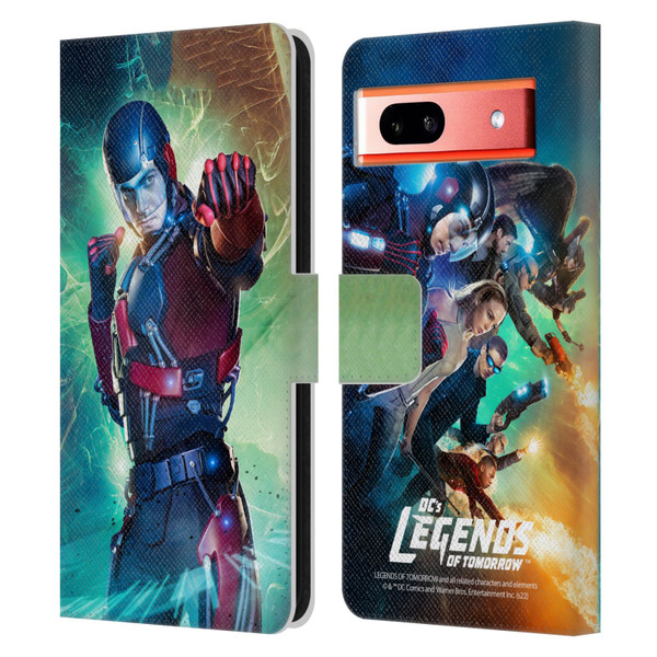 Legends Of Tomorrow Graphics Atom Leather Book Wallet Case Cover For Google Pixel 7a
