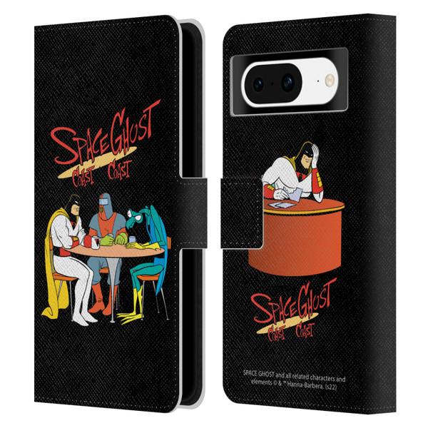 Space Ghost Coast to Coast Graphics Group Leather Book Wallet Case Cover For Google Pixel 8