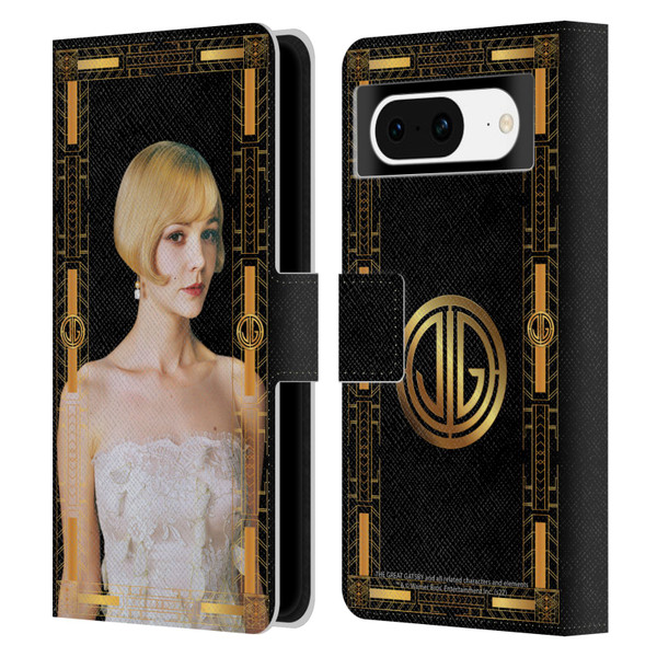 The Great Gatsby Graphics Daisy Leather Book Wallet Case Cover For Google Pixel 8