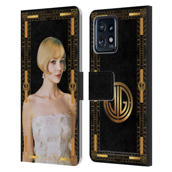 The Great Gatsby Graphics Daisy Leather Book Wallet Case Cover For Motorola Moto Edge 40 Pro