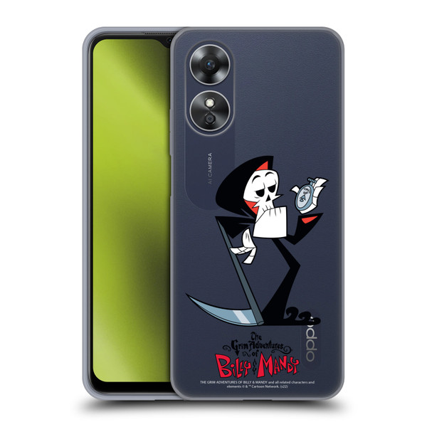 The Grim Adventures of Billy & Mandy Graphics Grim Soft Gel Case for OPPO A17