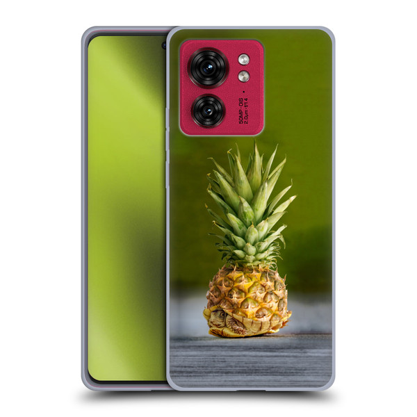Pixelmated Animals Surreal Pets Pineapple Turtle Soft Gel Case for Motorola Moto Edge 40