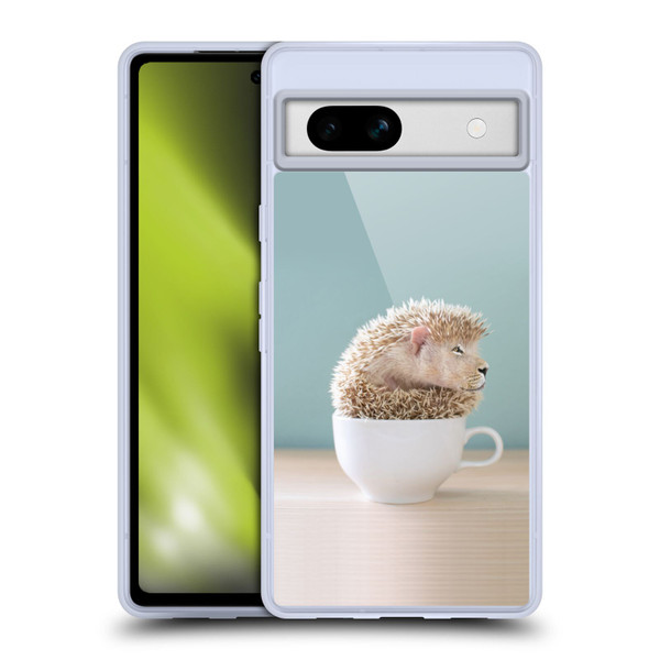 Pixelmated Animals Surreal Pets Lionhog Soft Gel Case for Google Pixel 7a