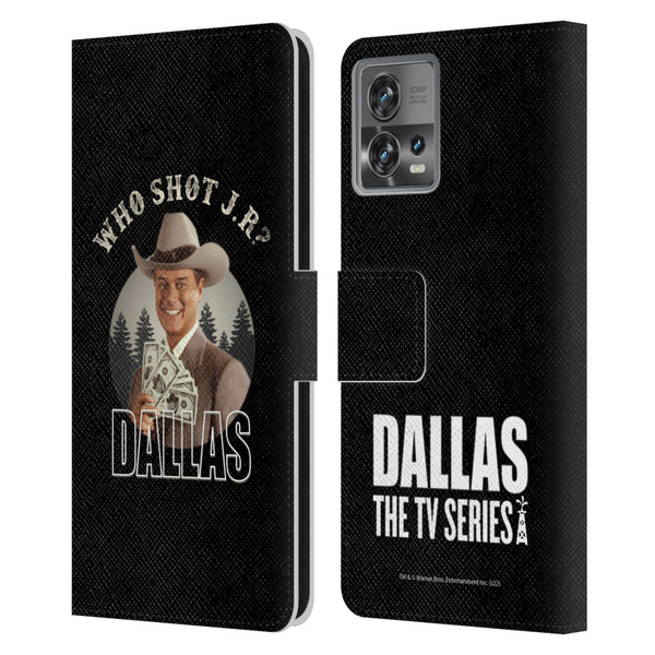 Dallas: Television Series Graphics Character Leather Book Wallet Case Cover For Motorola Moto Edge 30 Fusion