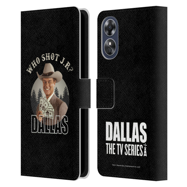 Dallas: Television Series Graphics Character Leather Book Wallet Case Cover For OPPO A17