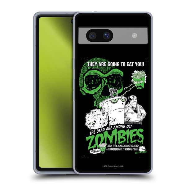 Aqua Teen Hunger Force Graphics They Are Going To Eat You Soft Gel Case for Google Pixel 7a