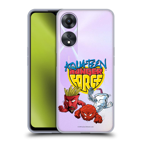Aqua Teen Hunger Force Graphics Group Soft Gel Case for OPPO A78 5G