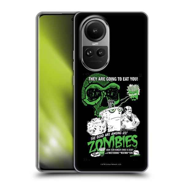 Aqua Teen Hunger Force Graphics They Are Going To Eat You Soft Gel Case for OPPO Reno10 5G / Reno10 Pro 5G