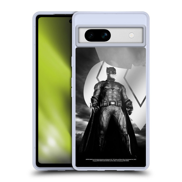 Zack Snyder's Justice League Snyder Cut Character Art Batman Soft Gel Case for Google Pixel 7a